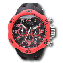Load image into Gallery viewer, Invicta Venom Hydra Red Aqua Plated Black Silicone Chronograph Watch 52mm 48237-Klawk Watches