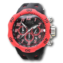 Load image into Gallery viewer, Invicta Venom Hydra Red Aqua Plated Black Silicone Chronograph Watch 52mm 48237-Klawk Watches