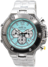 Load image into Gallery viewer, Invicta Racing Speedline Men's 56mm Turquoise Stainless Chronograph Watch 48314-Klawk Watches