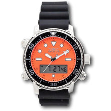 Load image into Gallery viewer, Invicta Pro Diver Men's 46.5mm Orange Dual Time Digital Ana-Digi Watch 48368-Klawk Watches
