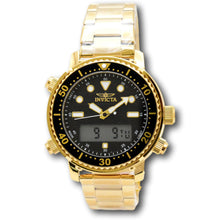Load image into Gallery viewer, Invicta Pro Diver Men's 46.5mm Gold Dual Time Digital Ana-Digi Watch 48372