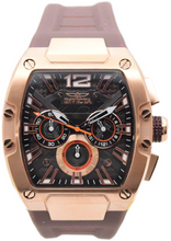 Load image into Gallery viewer, Invicta Racing Rose Gold and Brown Men's 43mm Quartz Chronograph Watch 48470