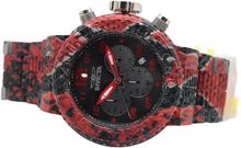 Load image into Gallery viewer, Invicta Pro Diver Exclusive Cobra Strike Black & Red Aqua Plating Chrono Watch-Klawk Watches