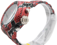 Load image into Gallery viewer, Invicta Pro Diver Exclusive Cobra Strike Black & Red Aqua Plating Chrono Watch-Klawk Watches