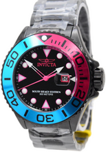 Load image into Gallery viewer, Invicta Grand Diver South Beach Edition Men's 52mm 300M Black Quartz Watch 48614