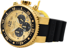 Load image into Gallery viewer, Invicta Pro Diver Laser Acid Etched Geo Case Men's 52mm Gold Chrono Watch 48618-Klawk Watches
