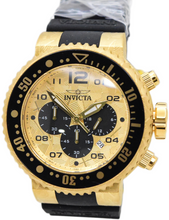 Load image into Gallery viewer, Invicta Pro Diver Laser Acid Etched Geo Case Men's 52mm Gold Chrono Watch 48618-Klawk Watches