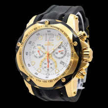 Load image into Gallery viewer, Invicta Speedway Cruise Turbo 51mm Gold Swiss Chronograph White Dial Watch 48911