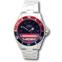 Load image into Gallery viewer, Invicta Pro Diver Stars and Stripes Men's 43mm USA Flag Quartz Watch 48942-Klawk Watches