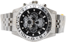Load image into Gallery viewer, Invicta Pro Diver Dia Day Los Muertos 43mm Black Skull Floral Chrono Watch 48950-Klawk Watches