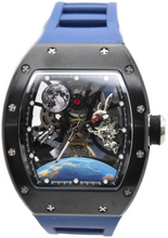 Load image into Gallery viewer, Invicta S1 Rally Interstellar Automatic Men's Skeleton Dial Watch Blue 49009-Klawk Watches