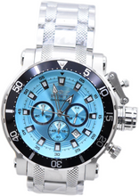 Load image into Gallery viewer, Invicta Coalition Forces Men's 52mm Turquoise Dial Stainless Chrono Watch 49091-Klawk Watches