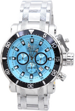 Load image into Gallery viewer, Invicta Coalition Forces Men's 52mm Turquoise Dial Stainless Chrono Watch 49091-Klawk Watches