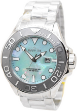 Load image into Gallery viewer, Invicta Grand Diver Men's 52mm Aqua Blue Mother of Pearl Quartz Watch 49156