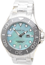 Load image into Gallery viewer, Invicta Grand Diver Men's 52mm Aqua Blue Mother of Pearl Quartz Watch 49156