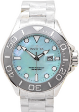 Load image into Gallery viewer, Invicta Grand Diver Men's 52mm Aqua Blue Mother of Pearl Quartz Watch 49156