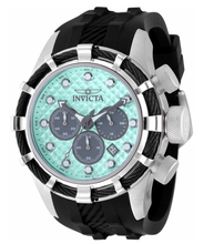 Load image into Gallery viewer, Invicta Bolt Vexidian Men's 50mm Turqoise Dial Black Sport Chrono Watch 49164