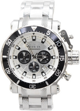Load image into Gallery viewer, Invicta Coalition Forces Panda Dial Men's 52mm Quartz Silver Chrono Watch 49223-Klawk Watches
