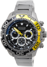Load image into Gallery viewer, Invicta Commander TI-22 Titanium Men's 48mm Yellow Black Chrono Watch 49492