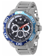 Load image into Gallery viewer, Invicta Commander TI-22 Titanium Men's 48mm Double Blue Chrono Watch 49493-Klawk Watches
