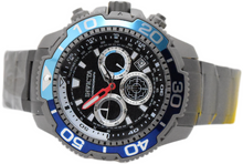 Load image into Gallery viewer, Invicta Commander TI-22 Titanium Men's 48mm Double Blue Chrono Watch 49493-Klawk Watches