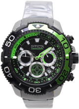 Load image into Gallery viewer, Invicta Commander TI-22 Titanium Men's 48mm Green Black Chrono Watch 49494-Klawk Watches