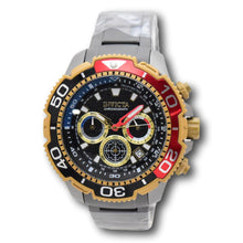 Load image into Gallery viewer, Invicta Commander TI-22 Full Titanium Men's 48mm Gold Red Chrono Watch 49495