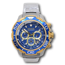 Load image into Gallery viewer, Invicta Commander TI-22 Titanium Men's 48mm Blue & Gold Chrono Watch 49496-Klawk Watches