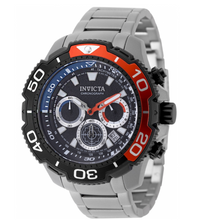 Load image into Gallery viewer, Invicta Commander TI-22 Titanium Men's 48mm Red Black Chrono Watch 49497-Klawk Watches