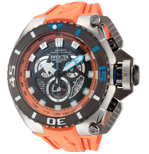 Load image into Gallery viewer, Invicta Sea Hunter Blockade Men's 57mm Flyback Chrono Watch Coral Orange 49626