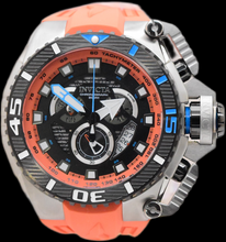 Load image into Gallery viewer, Invicta Sea Hunter Blockade Men's 57mm Flyback Chrono Watch Coral Orange 49626