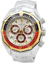 Load image into Gallery viewer, Invicta Akula Kromo Z Men's 55mm Blue Red & Gold Swiss Chrono Watch 49637-Klawk Watches