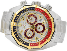 Load image into Gallery viewer, Invicta Akula Kromo Z Men's 55mm Blue Red & Gold Swiss Chrono Watch 49637-Klawk Watches