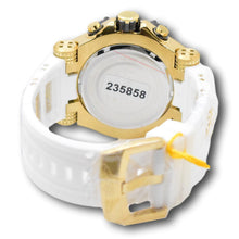 Load image into Gallery viewer, Invicta Bolt Surge Men's 52mm White Silicone Gold Chronograph Watch 49806-Klawk Watches