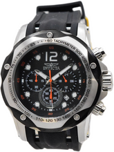 Load image into Gallery viewer, Invicta Speedway Double Black Men's 51mm Silicone Sport Chrono Watch 49888