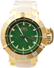 Load image into Gallery viewer, Invicta Subaqua Noma III Men's 50mm Gold Green Dial Quartz Watch 500M WR 50050