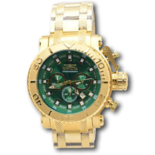 Load image into Gallery viewer, Invicta Coalition Forces Double Gold Men's 52mm Green Dial Chrono Watch 50116-Klawk Watches