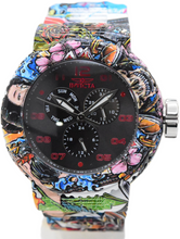 Load image into Gallery viewer, Invicta Pro Diver Exclusive NeoArt Flux Graffiti Plating 52mm Quartz Watch 50212-Klawk Watches