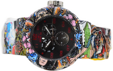 Load image into Gallery viewer, Invicta Pro Diver Exclusive NeoArt Flux Graffiti Plating 52mm Quartz Watch 50212