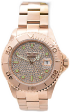 Load image into Gallery viewer, Invicta Pro Diver Rose Gold Pave Crystal Dial Japan Automatic 43mm Watch 50285