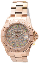 Load image into Gallery viewer, Invicta Pro Diver Rose Gold Pave Crystal Dial Japan Automatic 43mm Watch 50285
