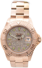 Load image into Gallery viewer, Invicta Pro Diver Rose Gold Pave Crystal Dial Japan Automatic 43mm Watch 50285-Klawk Watches