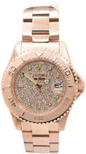 Load image into Gallery viewer, Invicta Pro Diver Luxe 40mm Rose Gold Crystal Pave Dial Quartz Watch 50289-Klawk Watches