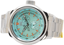 Load image into Gallery viewer, Invicta Racing Men's 52mm Retrograde Day / Date Blue Dial Stainless Watch 50294