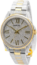 Load image into Gallery viewer, Invicta Celestial Lux Men's 45mm Gold Pave 476 Crystals Quartz Watch 50298-Klawk Watches