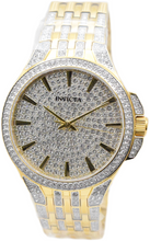 Load image into Gallery viewer, Invicta Celestial Lux Men's 43mm Gold Pave 427 Crystals Quartz Watch 50300-Klawk Watches