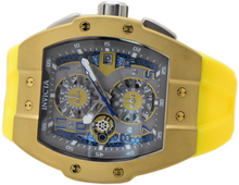 Load image into Gallery viewer, Invicta Racing Gold Circuit Men's 47mm Skeleton Dial Yellow Chrono Watch 50414-Klawk Watches