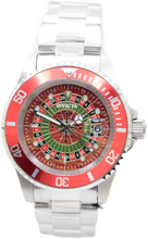 Load image into Gallery viewer, Invicta Pro Diver House of Cards Roulette Men's 40mm Red Quartz Watch 50519