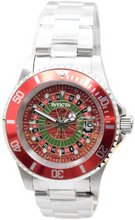 Load image into Gallery viewer, Invicta Pro Diver House of Cards Roulette Men's 40mm Red Quartz Watch 50519