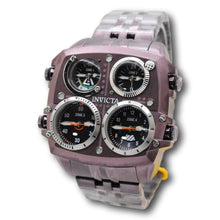 Load image into Gallery viewer, Invicta Aviator Zulu 4-Time Zone Smoky Plum Men's 50mm Large Quartz Watch 50660